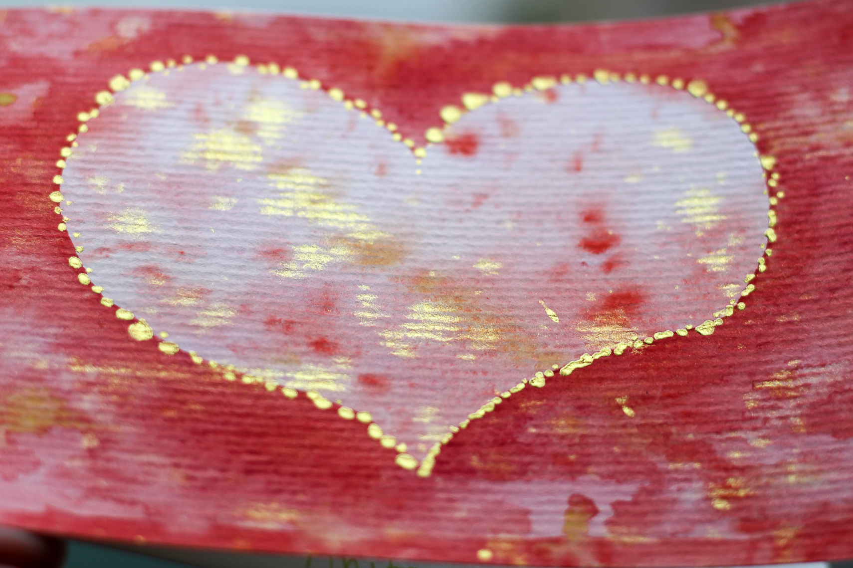 coeur-rose-or